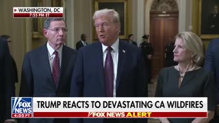 Trump Destroys Newsom’s Water Preparations 'THEY HAVE NO WATER’