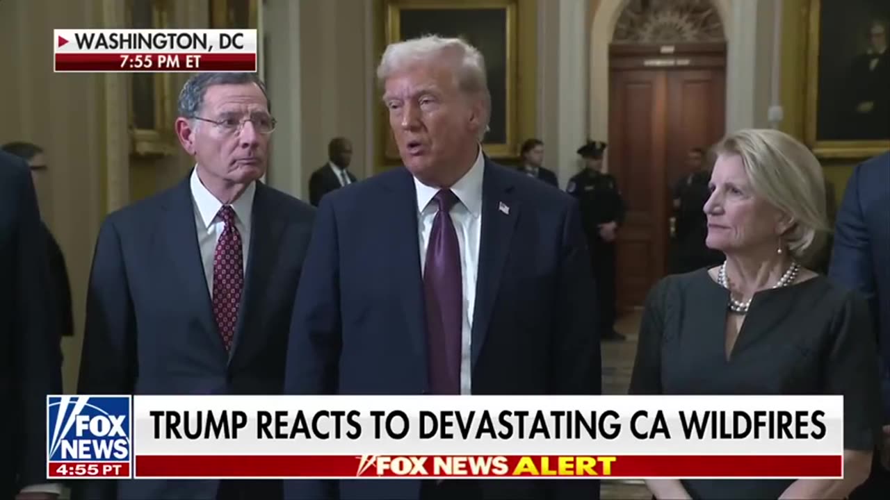 Trump Destroys Newsom’s Water Preparations 'THEY HAVE NO WATER’