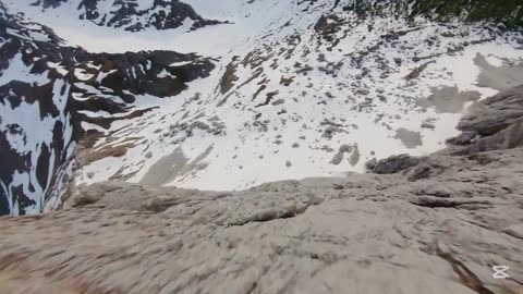 Mountain Landscape With Snow and Beauty of Nature