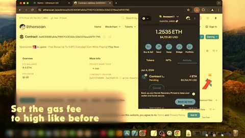 Blockchain money making script snippping hunting for education purpose only!