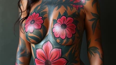 Bodypainting Women Showcasing Fearless Creativity