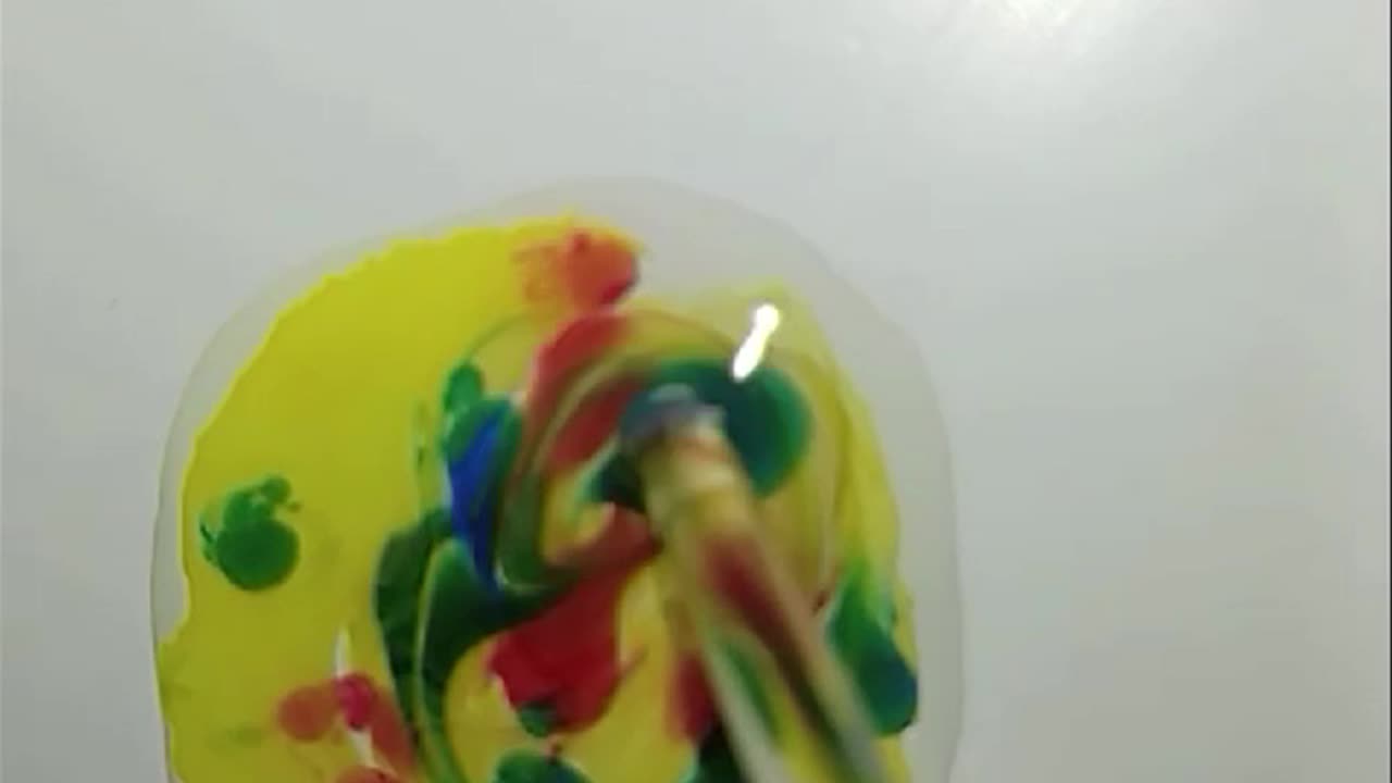 "Mixing Colors Abstract Bubbles โ Mesmerizing Colorful Designs ๐จโจ"