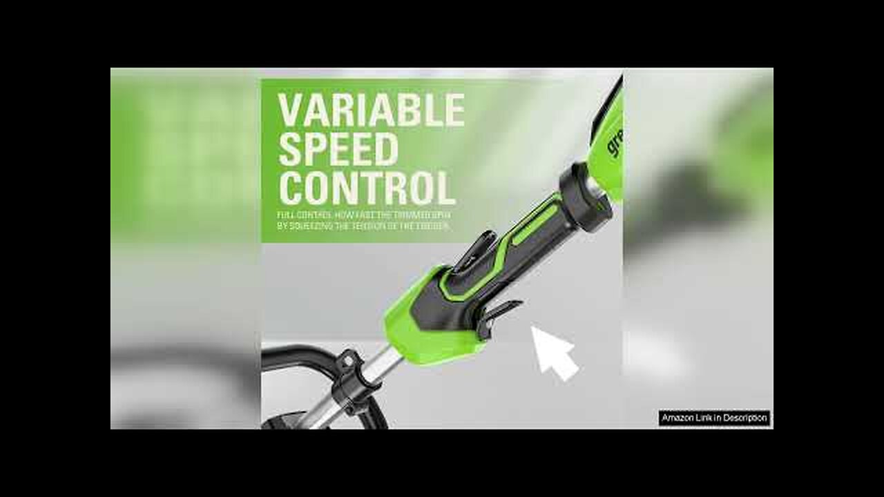 Greenworks 40V 15-Inch Torqdrive String Trimmer, 2Ah USB Battery and Charger Review