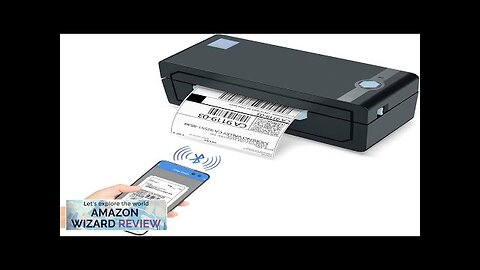 JADENS Bluetooth Thermal Shipping Label Printer – Wireless 4x6 Shipping Label Printer Review