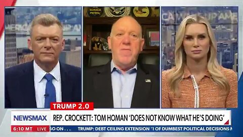 Jasmine Crockett Tried To Pick A Fight With Tom Homan… Gets Nuked Back To Reality: 'Not Real Smart'