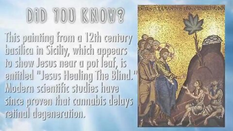 Did Christ Jesus ✝️ Use Cannabis in His Ministry? Evidence Suggests He May Have