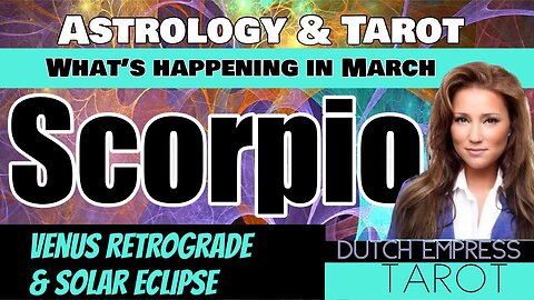 SCORPIO ♏️ YOU’RE ABOUT TO BE SO HAPPY SOON!💕Tarot | Venus Retrograde/solar eclipse