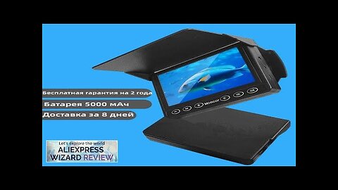 MOQCQGR Underwater Fishing Cemera4.3 LCD Monitor Video Fish FinderUSB Charge IR light Review