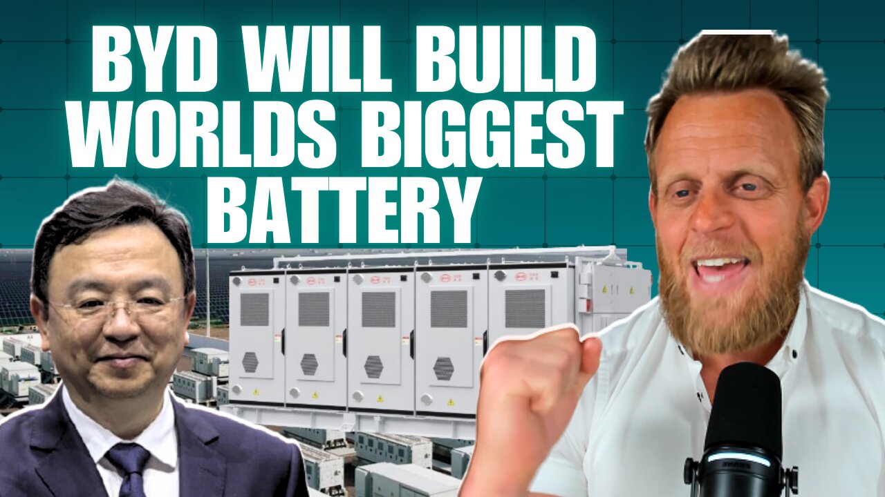 Saudi Arabia signs world’s biggest EVER battery deal with BYD