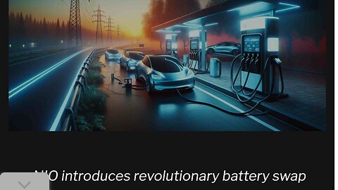 Nio Battery Swapping May Make Gasoline Cars Obsolete #Nio #Onvo