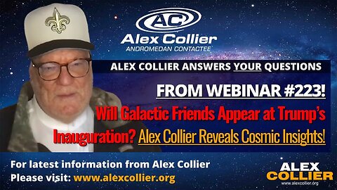 Will Galactic Friends Appear at Trump’s Inauguration? Alex Collier Reveals Cosmic Insights!