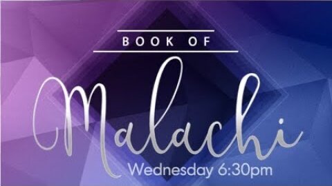 Malachi 3-4 // God Blesses The Giver