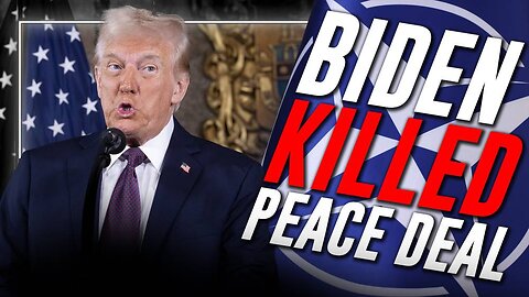 VIDEO: Trump Calls Out Biden For Killing Peace Deal In Ukraine