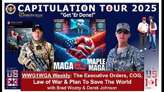 Trump’s 2025 Capitulation Tour as MAGA crushes Deep State Globalists! with Derek Johnson, Brad Wozny