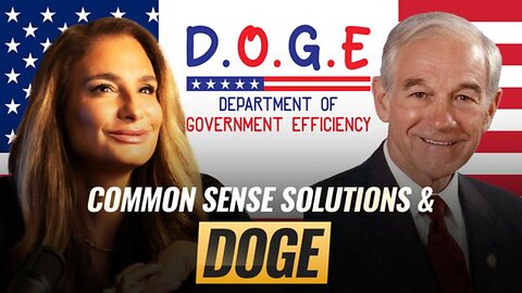 Mel K & Dr. Ron Paul | Common Sense Solutions & DOGE | 2-12-25