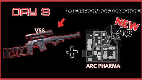 Day 8 - VSS AUTO A RIFLE AKA SLEEPING PILL #lostlight