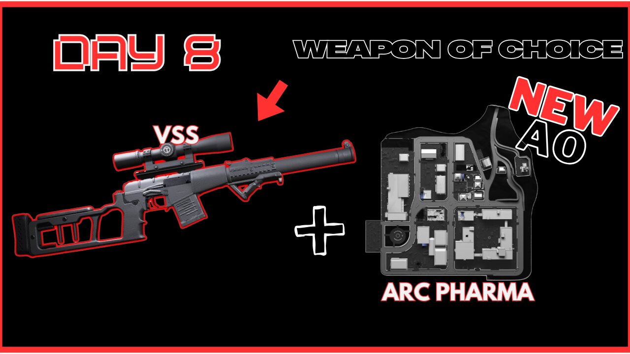 Day 8 - VSS AUTO A RIFLE AKA SLEEPING PILL #lostlight