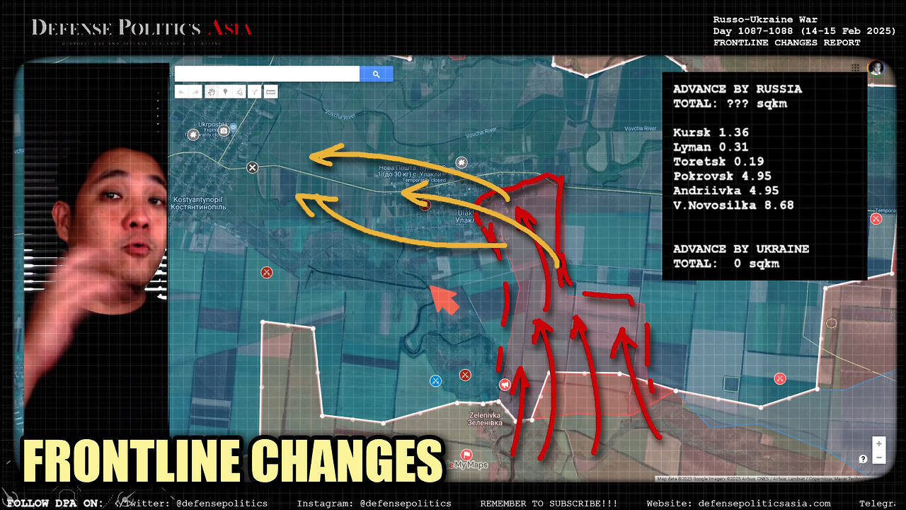 [ Frontline Changes Report ] MASSIVE COLLAPSES north of Velyka Novosilka and at Andriivka Front!!!