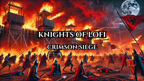 Crimson Siege 🔥 | Intense Medieval Lofi Beats for Bold Moments | Knights of Lofi