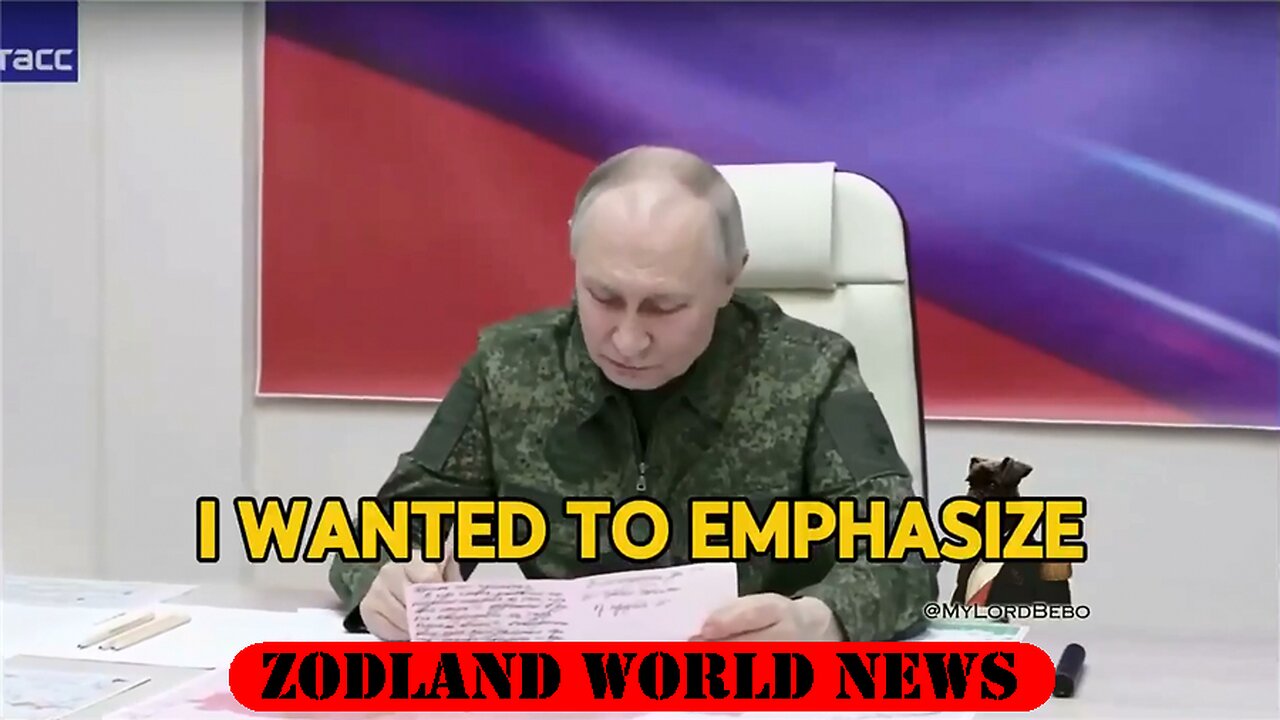 ►🚨▶⚡️🇺🇦⚔️🇷🇺 Putin is in Miltary Uniform 🇷🇺🇷🇺🇷🇺