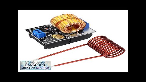 Geekcreit® 5V -12V ZVS Induction Heating Power Supply Module With Coil Review