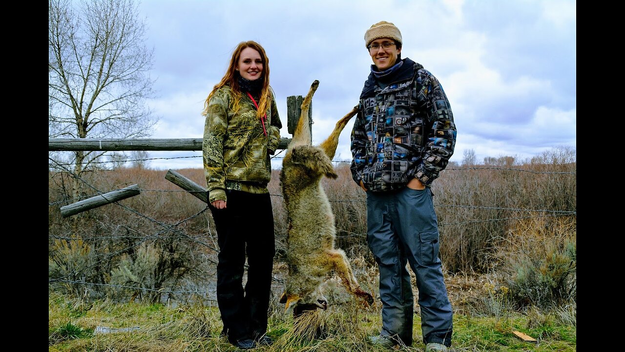 2017 Coyote Hunt - Ashlie's First Coyote