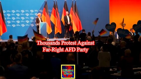 Tensions rise as thousands gather to protest against Germany's far-right AfD party