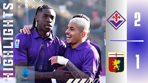 Fiorentina 2-1 Genoa | Highlights | Serie A 24/25