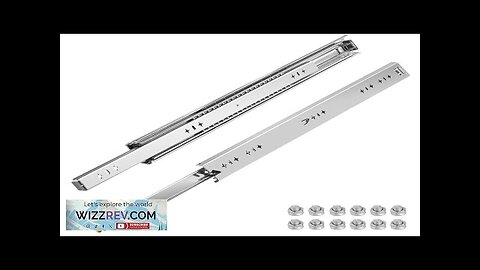 VEVOR Heavy Duty Drawer Slides 2PCS Drawer Slides 30" Locking Drawer Slides Review