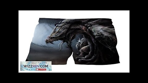 World of Warcraft Dragon Creature Fan Art Design Shorts Review