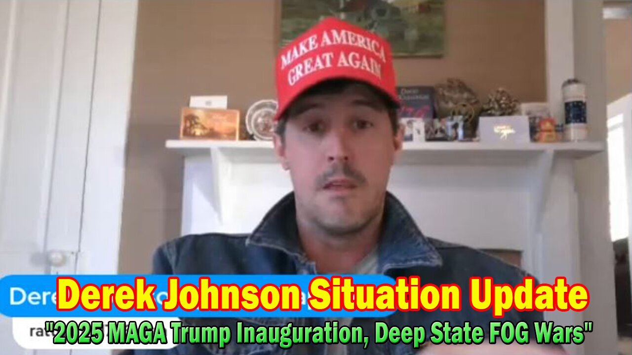 Derek Johnson Situation Update Jan 3: "2025 MAGA Trump Inauguration, Deep State FOG Wars"