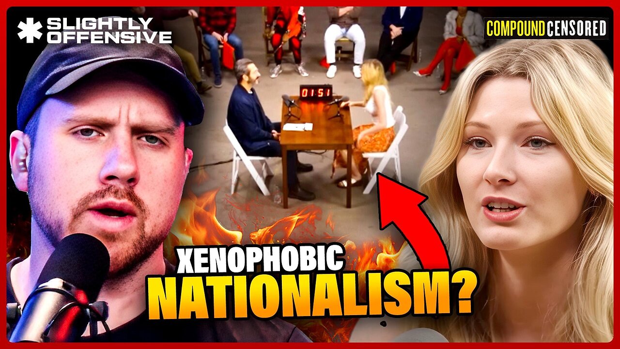 In Defense of "Xenophobic Nationalism" - Sarah Stock HUMILIATES Woke Podcaster Sam Seder