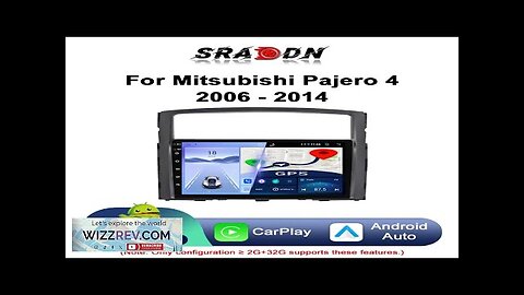 For Mitsubishi Pajero 4 2006-2014 Android Car Radio Automotive Multimedia Player GPS Review