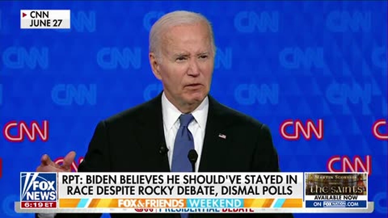 &apos;DELUSIONAL&apos;: Biden reportedly regrets dropping out of 2024 race