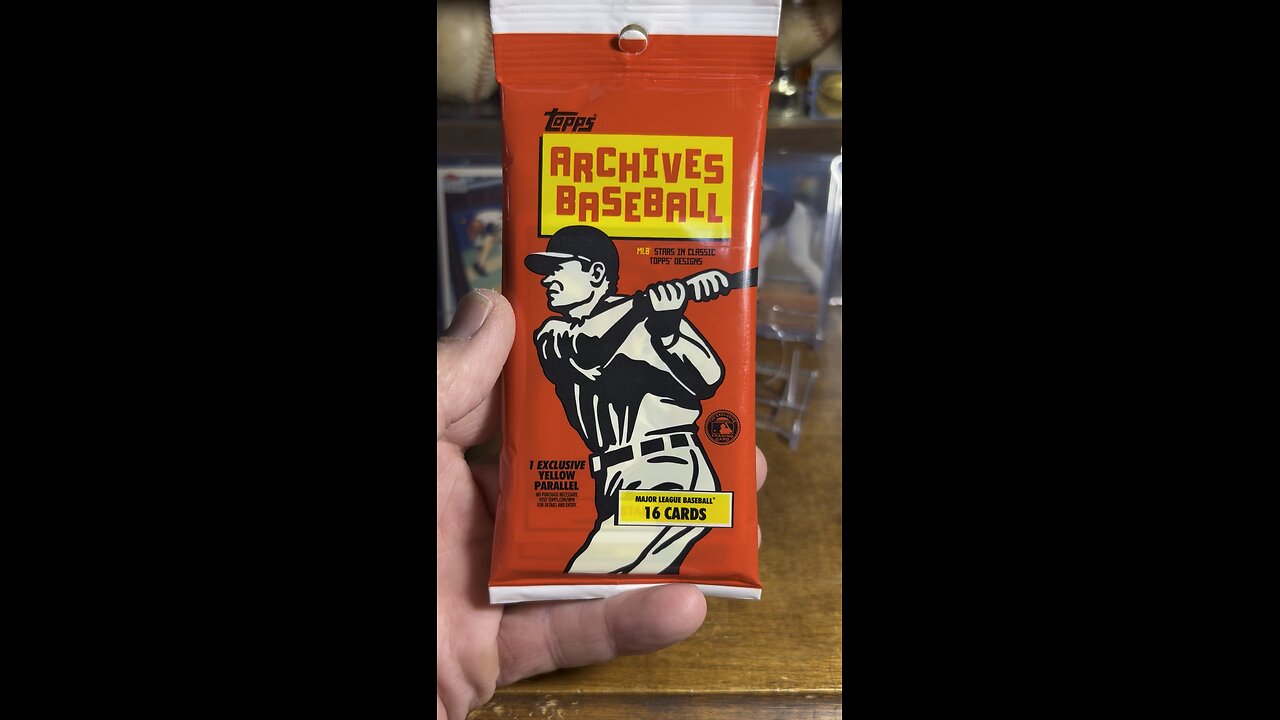 2025 Topps Archives ⚾️ pack rip