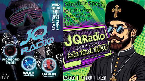 JQ Radio: Sam Sinclair - Sinclair Speaks 30th January 2025 [better audio quality - but not perfect]