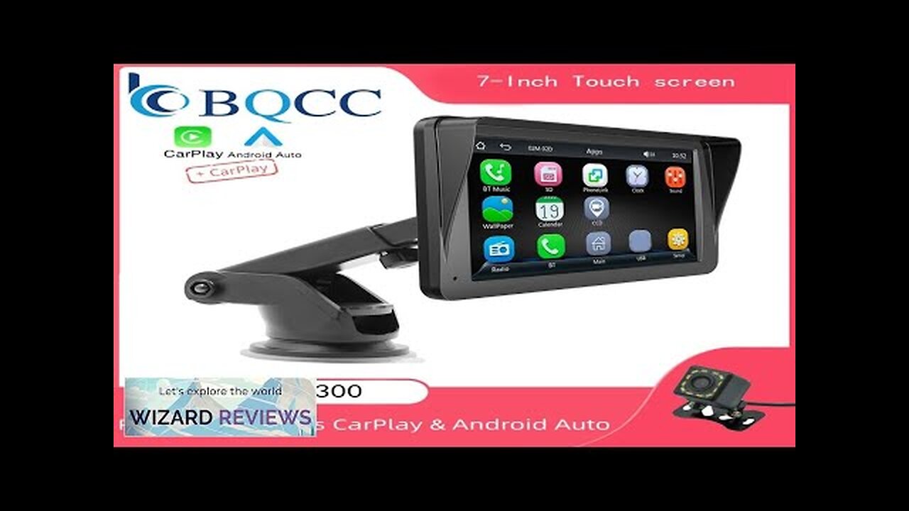 BQCC 7inch Car Radio Multimedia Video Player Wireless Carplay And Wireless Android Review