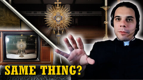 Digital Adoration? | In Church vs Livestream (Fr. Anthony Amato)