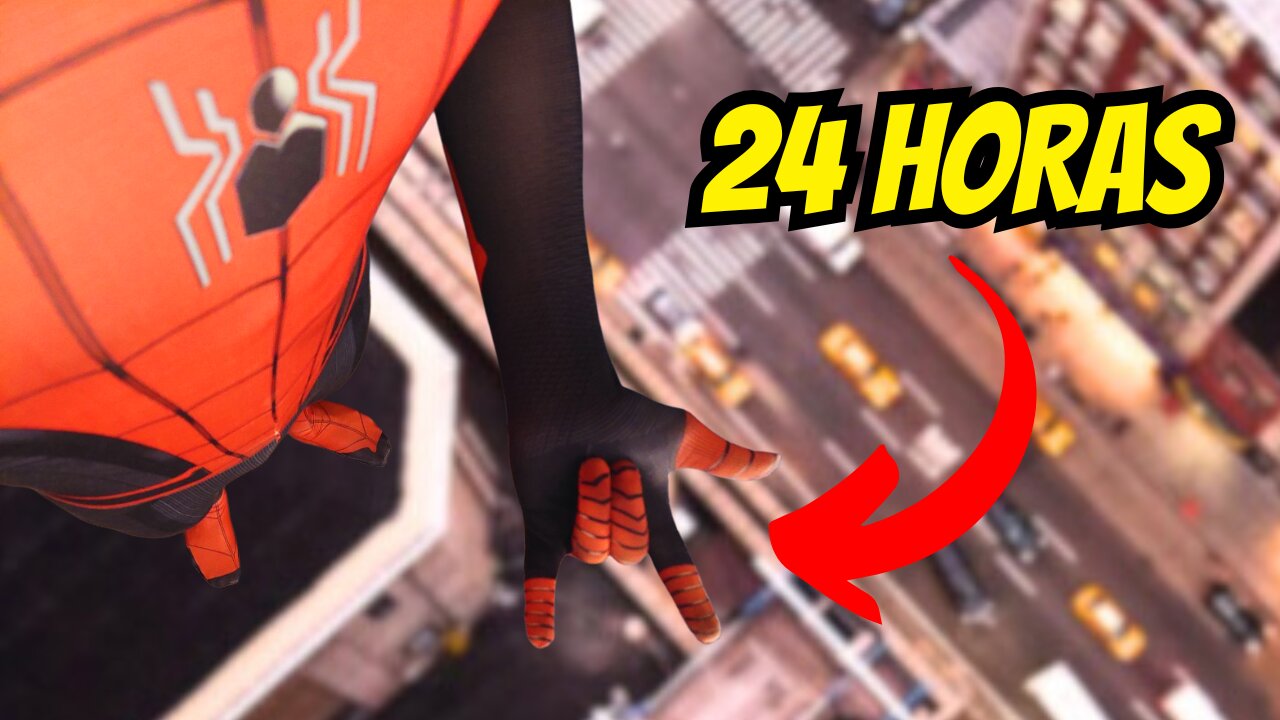 SIENDO SPIDERMAN POR 24 HORAS 🕸️