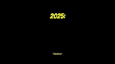 🗣2025: New Year, New You. Make It Happen‼️💪 #Motivation #Motivational #SoberCoach #SobrietyJourney