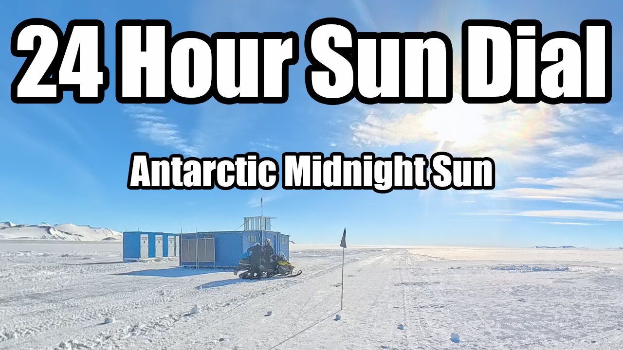 Antarctic 24 hour Sun Dial - 79°S not 74°S