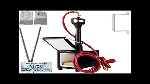 VEVOR Propane Knife Forge Blacksmithing Forge with Single Burner Portable Propane Forge Review