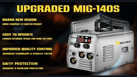 S7 Gas and Gasless 200A 110V/220V Multiprocess MIG Welder