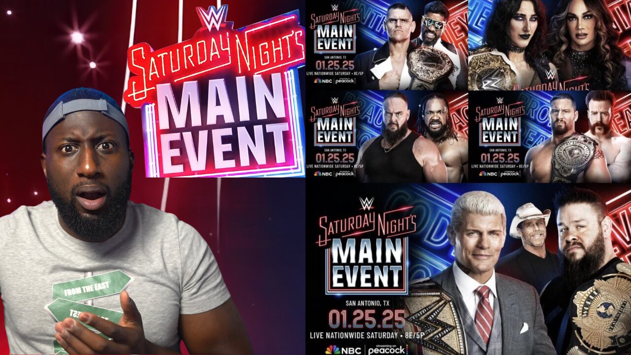 2025 WWE Saturday Night Main Event | The Shadow Realm Edition | Live Commentary & Reactions