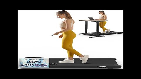 Redliro Walking Pad Treadmill Under Desk Portable Mini Treadmill with Remote Control Review