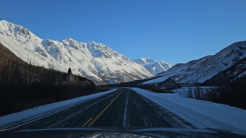 Salcha, Alaska to Palmer, Alaska Hyperlapse