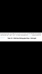 Trong không gian Oxyz, cho ba điểm A(1;3;4), B(-1;1;2), C(3;2;-12). Cho M là điểm thuộc mặt phẳng