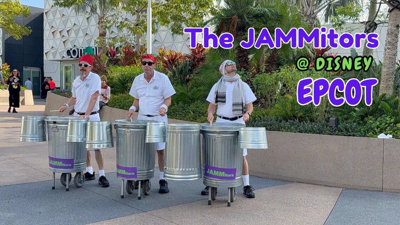 Epic Jammitors Drum Performance at EPCOT: Feel the Rhythm of Disney Magic! [Ep 17]