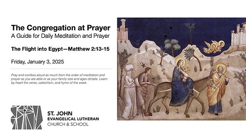 The Flight into Egypt—Matthew 2:13-15