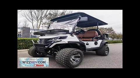 New Design 4 Seater Electric Lifted 4000W Motor Golf Car 4 Wheel Review